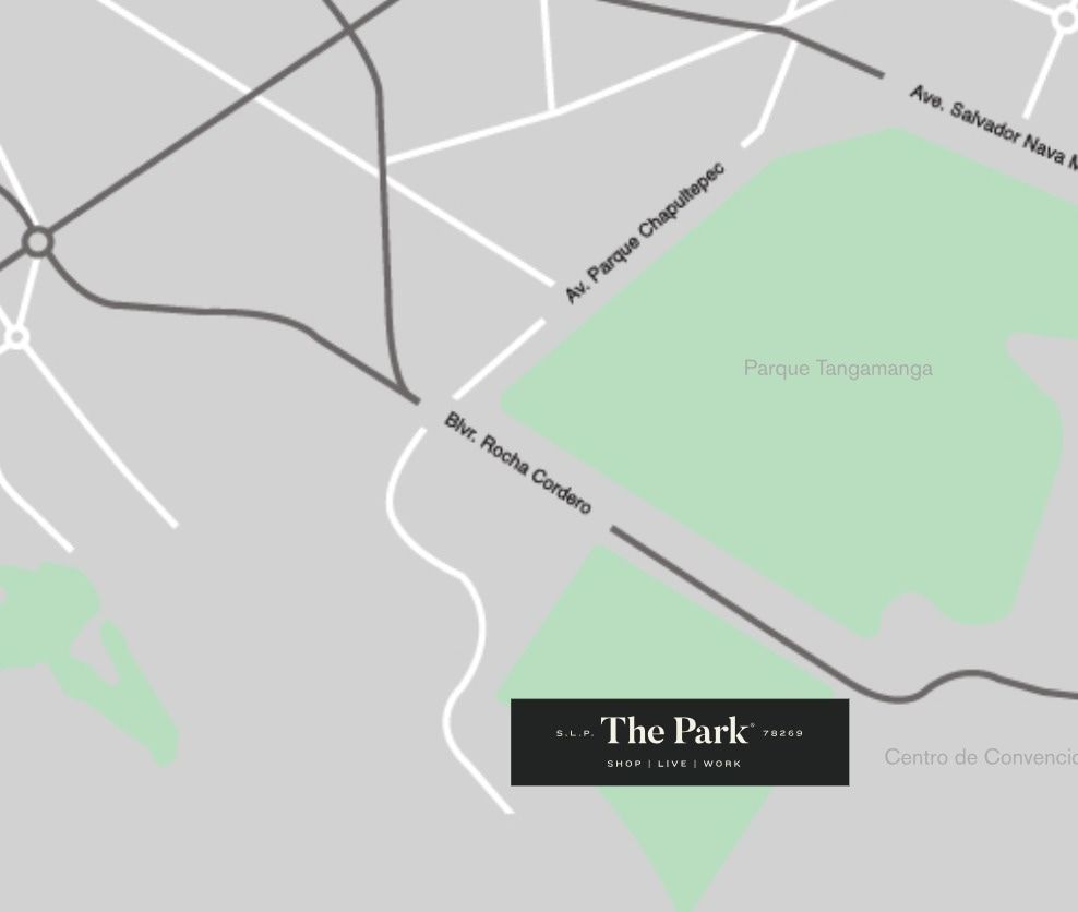 The Park - Mapa de ubicación